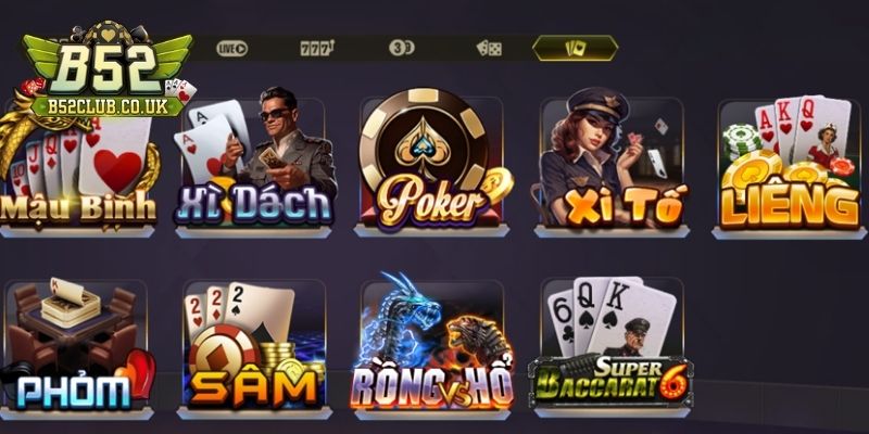 Game bài B52 - Ông vua trong làng giải trí đón đầu giàu sang - NADOKE.ONE