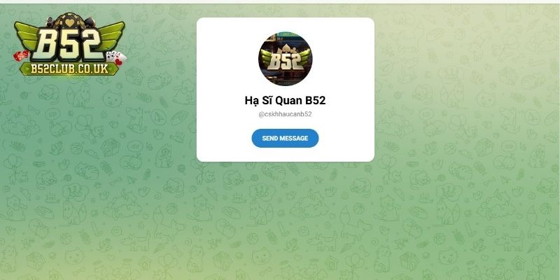 Liên hệ B52 - Hỗ trợ nhanh chóng, tận tâm và nhiệt tình - NADOKE.ONE