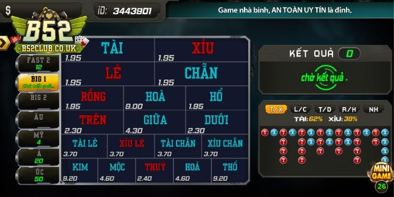 Keno B52 - Trò chơi may mắn hấp dẫn, rinh ngay thưởng lớn - NADOKE.ONE